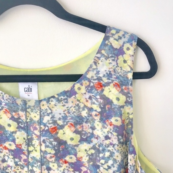 CAbi Tops - 🌿CAbi Positano Floral Layered Tank